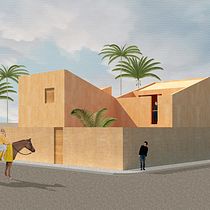 My project for course: Architectural Visualization Using Digital Collage. Un projet de Architecture, Design graphique, Architecture d'intérieur, Design d'intérieur, Pa, sagisme, Collage, Architecture numérique et Illustration architecturale de Adriana - 14.06.2022