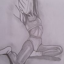 Mi proyecto del curso: Dibujo anatómico para principiantes. Fine Arts, Sketching, Pencil Drawing, Drawing, Realistic Drawing, and Figure Drawing project by Lizbeth Sussy Castro Rumino - 06.14.2022
