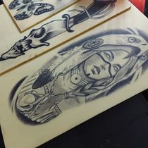 Mi proyecto del curso: Técnicas de tatuaje blackwork con línea fina. Un progetto di Design di tatuaggi di kimberli mora villanueva - 15.06.2022