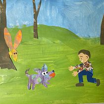 My project for course: Illustrated Characters with Paper. Een project van Traditionele illustratie, Ontwerp van personages, Collage, Papercraft, Kinderillustratie y Verhaallijn van dclrthomp - 10.06.2022