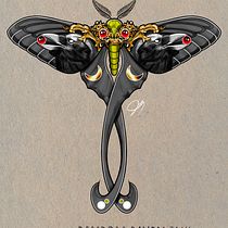 My project for course: Artistic Tattoo Design with Golden Effects in Procreate. Ilustração tradicional, Ilustração digital, e Desenho de tatuagens projeto de Joshua Tollette - 15.06.2022