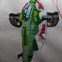 Mi proyecto del curso: Técnicas de bordado: ilustrando con hilo y aguja. Un projet de Broderie , et Design textile de Marlene Estefanía Aranda Morales - 12.06.2022