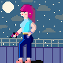 Mi proyecto del curso: Introducción al diseño de personajes en pixel art. Un progetto di Character design, Videogiochi, Pixel art e Progettazione di videogiochi di Julieta Cuevas - 14.06.2022
