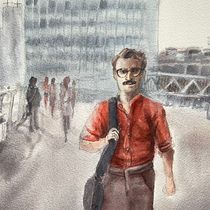 My project for course: Watercolor Illustration: Recreate Your Most Iconic Scenes. Un progetto di Illustrazione tradizionale, Belle arti, Pittura e Pittura ad acquerello di lindalid - 15.06.2022