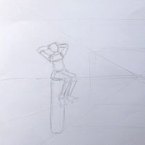 Zaungast. Sketching, and Pencil Drawing project by andreas oberli - 06.15.2022