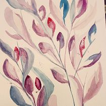 Mi proyecto del curso: Creación de una composición floral con acuarela. Un progetto di Illustrazione tradizionale, Belle arti, Pittura, Pittura ad acquerello, Illustrazione botanica e Illustrazione naturalistica di Melita Couto - 14.06.2022