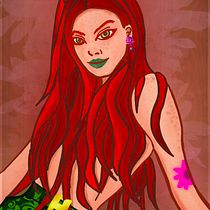 Meu projeto do curso: Retrato de personagens femininas com Procreate. Projekt z dziedziny Trad, c, jna ilustracja, Ilustracja c, frowa, R, sunek c i frow użytkownika amarildo_clemente - 16.06.2022
