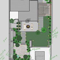 Mi proyecto del curso: Diseño de espacios verdes para tu casa. L, scape Architecture, Floral, Plant Design, and Spatial Design project by Estefania Mithieux - 06.16.2022