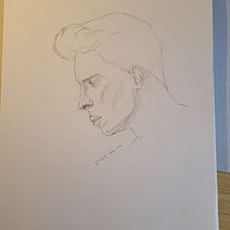My project for course: Portrait Sketchbooking: Explore the Human Face. Sketching, Drawing, Portrait Drawing, Artistic Drawing, and Sketchbook project by tom_1995 - 06.16.2022