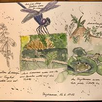 My project for course: Watercolor Travel Journal. Traditional illustration, Watercolor Painting, Architectural Illustration, and Sketchbook project by Susanne Taudte - 06.16.2022