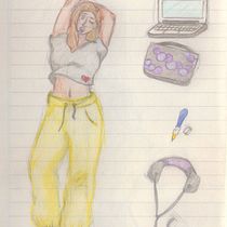 Mi proyecto del curso: Dibujo de personajes llenos de personalidad . Character Design, Sketching, Drawing, and Artistic Drawing project by alen_1398 - 06.15.2022