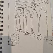 My project for course: Expressive Architectural Sketching with Colored Markers. Sketching, Drawing, Architectural Illustration, Sketchbook & Ink Illustration project by Mark Hailes - 06.17.2022
