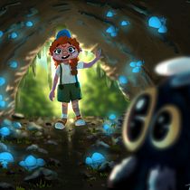 My project for course: Fantastical Illustrations with Procreate. Ilustração tradicional, Ilustração digital, e Desenho digital projeto de Éva Fehér - 17.06.2022