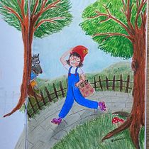 My project for course: Sketchbook Techniques for Children's Illustration. Character Design, Pencil Drawing, Children's Illustration, Sketchbook, Gouache Painting, and Picturebook project by Nurdan Metin Yigit - 06.17.2022