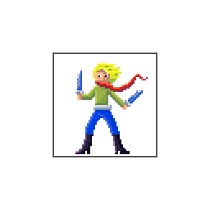 Mi proyecto del curso: Introducción al diseño de personajes en pixel art: Elfa. Un progetto di Character design, Videogiochi, Pixel art e Progettazione di videogiochi di Gabriel Chiriboga - 17.06.2022