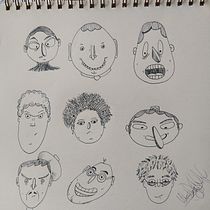 Mi proyecto del curso: Ilustración de personajes con estilo. Traditional illustration, Character Design, and Comic project by waqui1728 - 06.17.2022