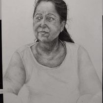 Mi proyecto del curso: Retrato realista con lápiz de grafito. Traditional illustration, Fine Arts, Sketching, Pencil Drawing, Drawing, Portrait Drawing, Realistic Drawing, Artistic Drawing, and Figure Drawing project by Isabel Villagran - 06.18.2022