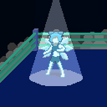 Mi proyecto del curso: Introducción al diseño de personajes en pixel art (Cirno). Un progetto di Character design, Videogiochi, Pixel art e Progettazione di videogiochi di Isaías Morales Valdés - 18.06.2022