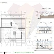 Mi proyecto del curso: Diseño y modelado arquitectónico 3D con Revit. Een project van 3D, Architectuur, Interactief ontwerp,  3D-modellering, Digitale architectuur y Architecturale visualisatie van Byron Viteri - 19.06.2022