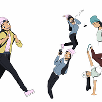 My project for course: Drawing Appealing Characters with Personality. Character Design, Sketching, Drawing, Stor, telling, Stor, board, Artistic Drawing, and Narrative project by Chisulo - 06.18.2022