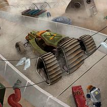 Mi proyecto del curso: Creación y pintura de escenarios fantásticos en Photoshop . Traditional illustration, Drawing, Digital Illustration, Concept Art, and Digital Painting project by Omar Coico Neyra - 07.04.2022