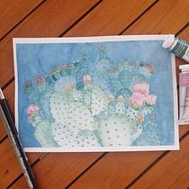 Mi proyecto del curso: Técnicas de acuarela en negativo para ilustración botánica Ein Projekt aus dem Bereich Traditionelle Illustration, Aquarellmalerei und Botanische Illustration von Ana Camacho - 19.06.2022