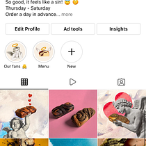 Made in Heaven Bakery: Instagram Strategy for Business Growth. Marketing, Social Media, Digital Marketing, Instagram, Content Marketing, Communication, Instagram Marketing, Br, and Strateg project by Samia Saade - 10.30.2021