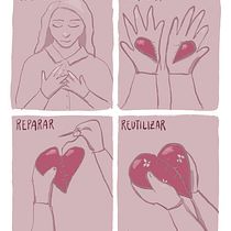 Viñeta 4Rs. Design, Traditional illustration, Comic, Digital Illustration, and Digital Design project by Caro Rob P. - 06.12.2022