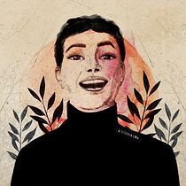 Mi proyecto del curso: Retrato ilustrado con Procreate. Ilustração tradicional, Ilustração vetorial, Ilustração digital, e Desenho de retrato projeto de Elisenda Ripollès - 19.06.2022