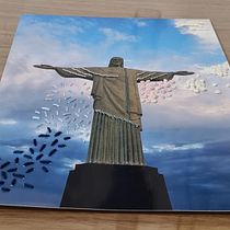 Meu projeto do curso: Introdução ao bordado em fotografias: crie imagens com texturas. Photograph, Paper Craft, Embroider, DIY, and Textile Design project by Bruna Carvalho - 06.20.2022