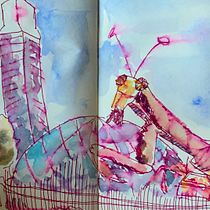 My project for course: Artistic Watercolor Sketching: Dare to Express Your Ideas. Traditional illustration, Sketching, Creativit, Drawing, Watercolor Painting, and Sketchbook project by fxgf6r7c8q - 06.20.2022