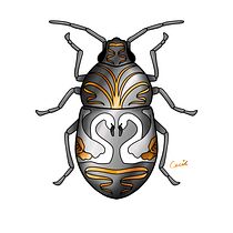 My project for course: Artistic Tattoo Design with Golden Effects in Procreate. Ilustração tradicional, Ilustração digital, e Desenho de tatuagens projeto de Cecil - 20.06.2022