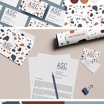 Mon projet du cours : Création d’un logo original de A à Z. Un projet de Design , Br, ing et identité, Design graphique , et Création de logos de Camille GALLAND - 20.06.2022