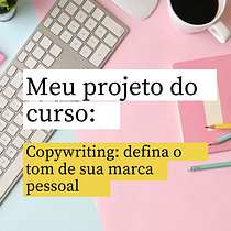 Meu projeto do curso: Copywriting: defina o tom de sua marca pessoal. Advertising, Writing, Cop, writing, Communication, Stor, telling, and Narrative project by Jessica Barbosa - 06.18.2022