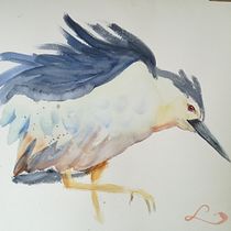 Mon projet du cours : Aquarelles naturalistes expressives avec du caractère. Watercolor Painting project by sabineboulet - 06.20.2022