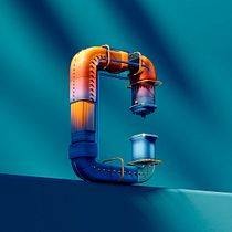 My project for course: 3D Typography with Blender: Design Original Letters. Un proyecto de 3D, Modelado 3D, Diseño 3D, Lettering digital y Lettering 3D de Shovona Karmakar - 20.06.2022