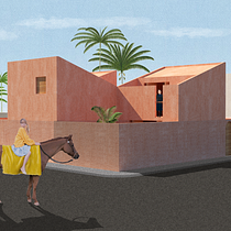 Meu projeto do curso: Representação gráfica de projetos arquitetônicos. Un projet de Architecture, Design graphique, Architecture d'intérieur, Design d'intérieur, Pa, sagisme, Collage, Architecture numérique et Illustration architecturale de Mariana Lujan - 20.06.2022