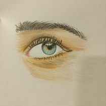 Mi proyecto del curso: Retrato realista con lápices de colores. Traditional illustration, Fine Arts, Pencil Drawing, Drawing, Portrait Drawing, Realistic Drawing, Artistic Drawing, and Colored Pencil Drawing project by moisesolivares850 - 06.21.2022