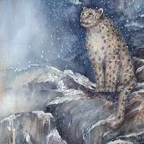 GHOST OF THE MOUNTAIN: El arte de la acuarela: pinta tu visión del mundo. Un progetto di Illustrazione tradizionale, Belle arti, Pittura e Pittura ad acquerello di Alex Vigo - 21.06.2022