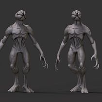 Mi proyecto del curso: Modelado en ZBrush: del concept art a la criatura final. 3D, 3D Modeling, Video Games, Concept Art, and 3D Character Design project by Carlos Vertiz - 06.19.2022