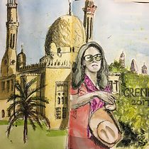 My project for course: Artistic Watercolor Sketching: Dare to Express Your Ideas. Traditional illustration, Sketching, Creativit, Drawing, Watercolor Painting, and Sketchbook project by francesplowden - 06.21.2022
