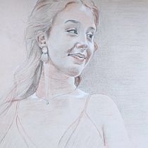 Mi proyecto del curso: Dibujo de retrato clásico: el método del Renacimiento. Fine Arts, Sketching, Drawing, Portrait Drawing, Realistic Drawing, and Artistic Drawing project by mdelgadom - 06.21.2022