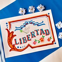Mi proyecto del curso: Fileteado porteño: ilustración y ornamentación de carteles. Lettering, Poster Design, H, and Lettering project by Trinidad Aranda - 06.21.2021