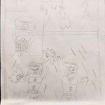Mi proyecto del curso: Dibujo a lápiz para cómics de superhéroes. Ilustração tradicional, Comic, Desenho a lápis, e Desenho projeto de Lloiy Kenway - 21.06.2022