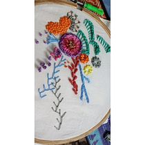My project for course: Advanced Embroidery Techniques: Stitches and Compositions with Volume. Un projet de Broderie , et Design textile de Saumya Gupta - 20.06.2022