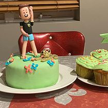 Mi proyecto del curso: Modelado de personajes con pasta de azúcar. Design, Character Design, and DIY project by Manuela Veloza - 06.22.2022
