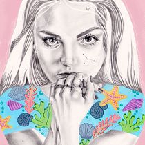 Mi proyecto del curso: Retrato con lápiz, técnicas de color y Photoshop. Projekt z dziedziny Trad, c, jna ilustracja,  Sztuki piękne, R, sunek ołówkiem,  R, sunek, Ilustracja c, frowa i Portret użytkownika Virginia Castellano Vela - 22.06.2022