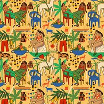 Caribe Romántico: Diseño de estampados para superficies textiles con Photoshop Ein Projekt aus dem Bereich Traditionelle Illustration, Design von Garderoben, Musterdesign, Modedesign und Digitale Illustration von Ana María Barrios Figueredo - 22.06.2022