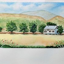Mi proyecto del curso: Cuaderno de viaje en acuarela. Traditional illustration, Watercolor Painting, Architectural Illustration, and Sketchbook project by Marcel - 06.22.2022