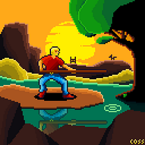 Mi proyecto del curso: "Introducción al diseño de personajes en pixel art" por Coss. Un progetto di Character design, Videogiochi, Pixel art e Progettazione di videogiochi di Marcos y Ayla - 22.06.2022